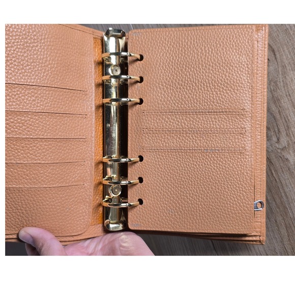 Moterm Leather Ring Binder Planner – Tan - Picture 5 of 14